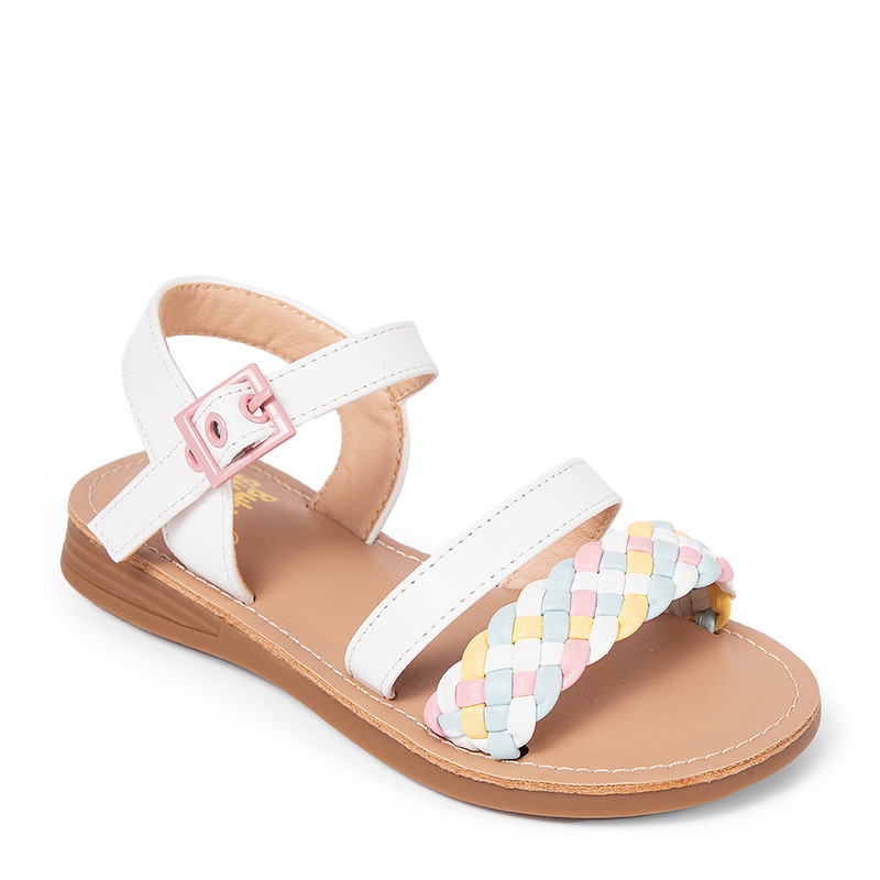 SANDALIAS CASUALES PARA NIÑA BUBBLEGUMMERS BEIGE - 2