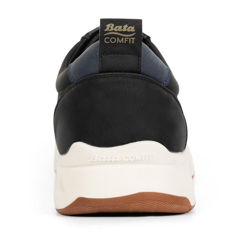ZAPATOS CASUALES HOMBRE BATA NEGRO COMFIT - 4