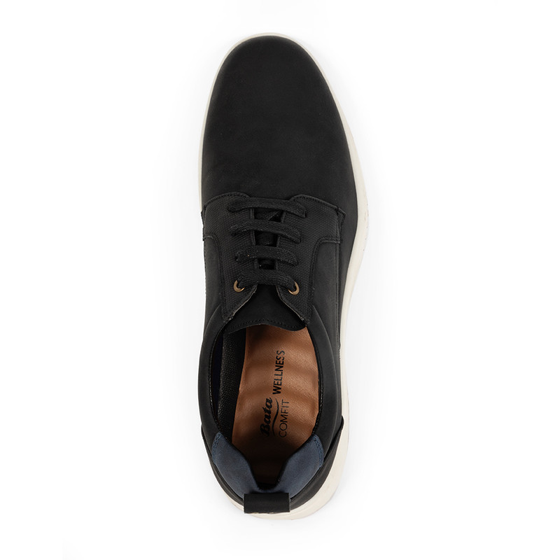ZAPATOS CASUALES HOMBRE BATA NEGRO COMFIT - 5