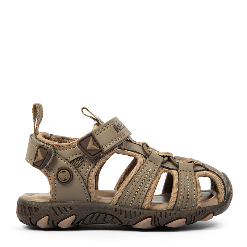 SANDALIAS NIÑO BUBBLEGUMMERS MARRÓN CASUALES - 1