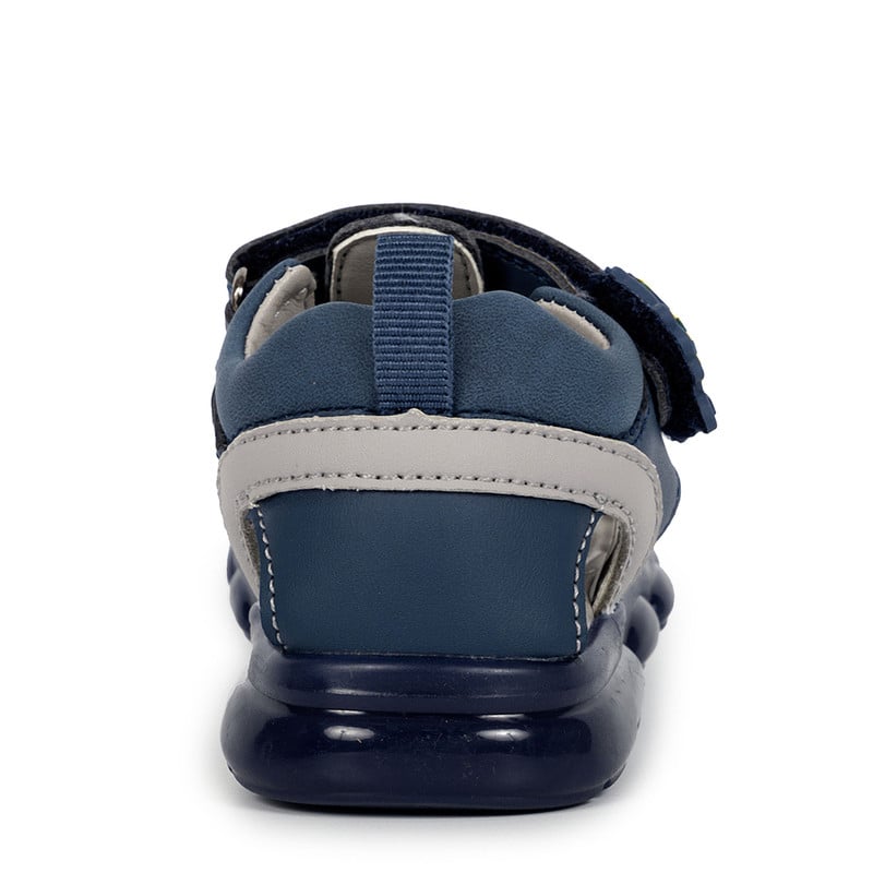 SANDALIAS NIÑO BUBBLEGUMMERS AZUL MARINO CON LUCES - 5