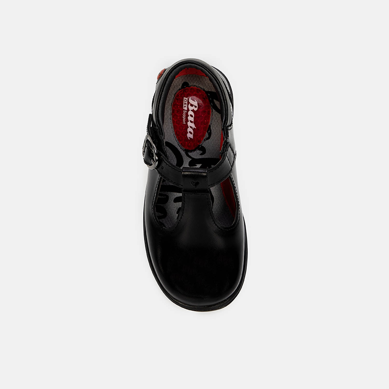 ZAPATOS ESCOLARES PARA NIÑA BATA NEGRO - 4