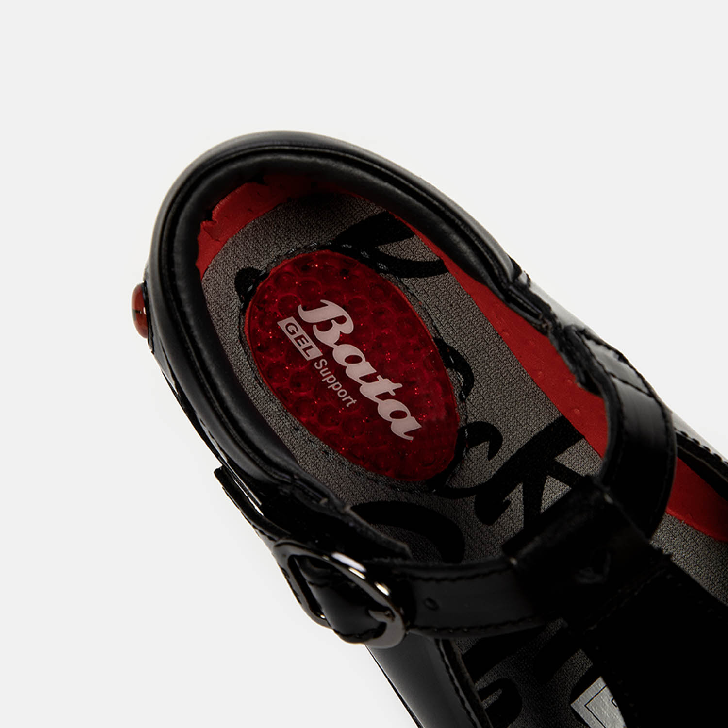 ZAPATOS ESCOLARES PARA NIÑA BATA NEGRO - 6