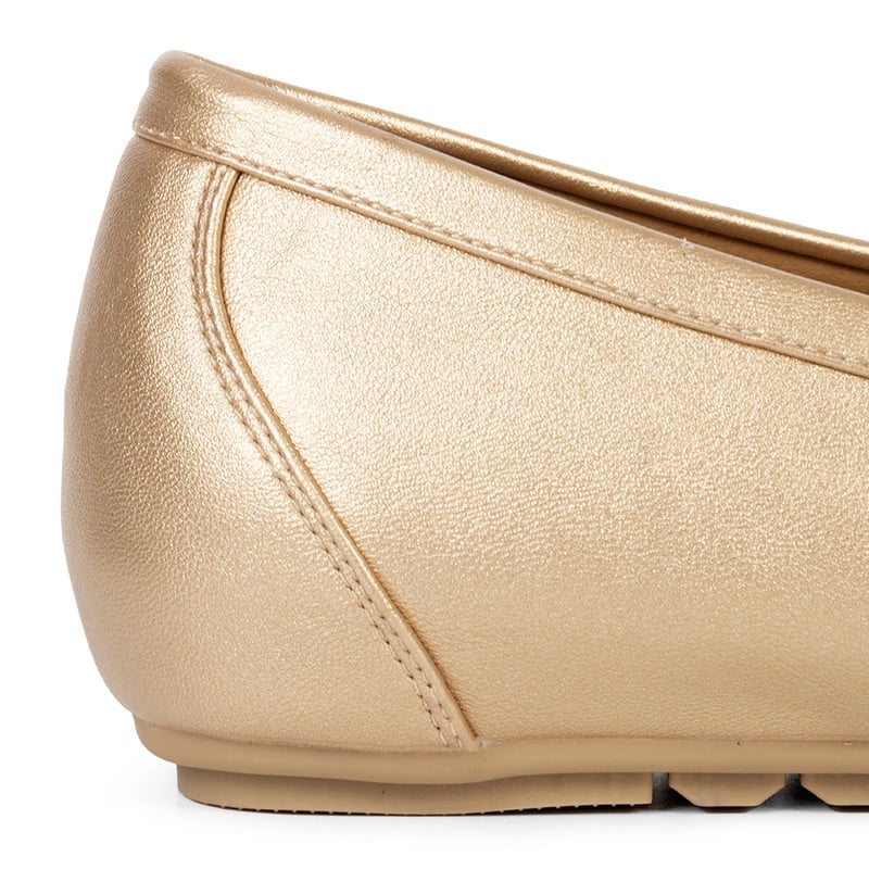 MOCASINES MUJER BATA CHAMPAGNE CASUALES COMFIT - 3