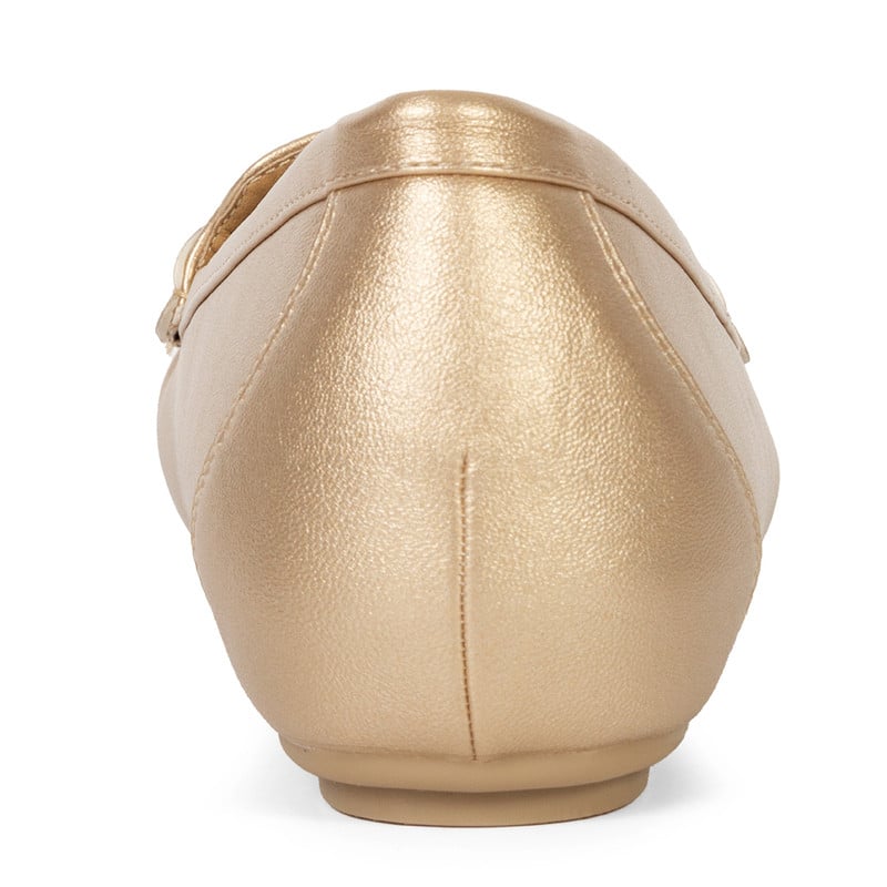 MOCASINES MUJER BATA CHAMPAGNE CASUALES COMFIT - 4