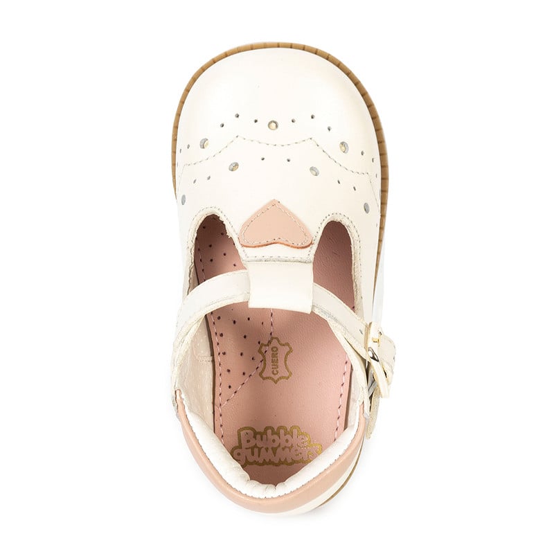 ZAPATOS CASUALES NIÑA BATA CUERO NEGRO - 5