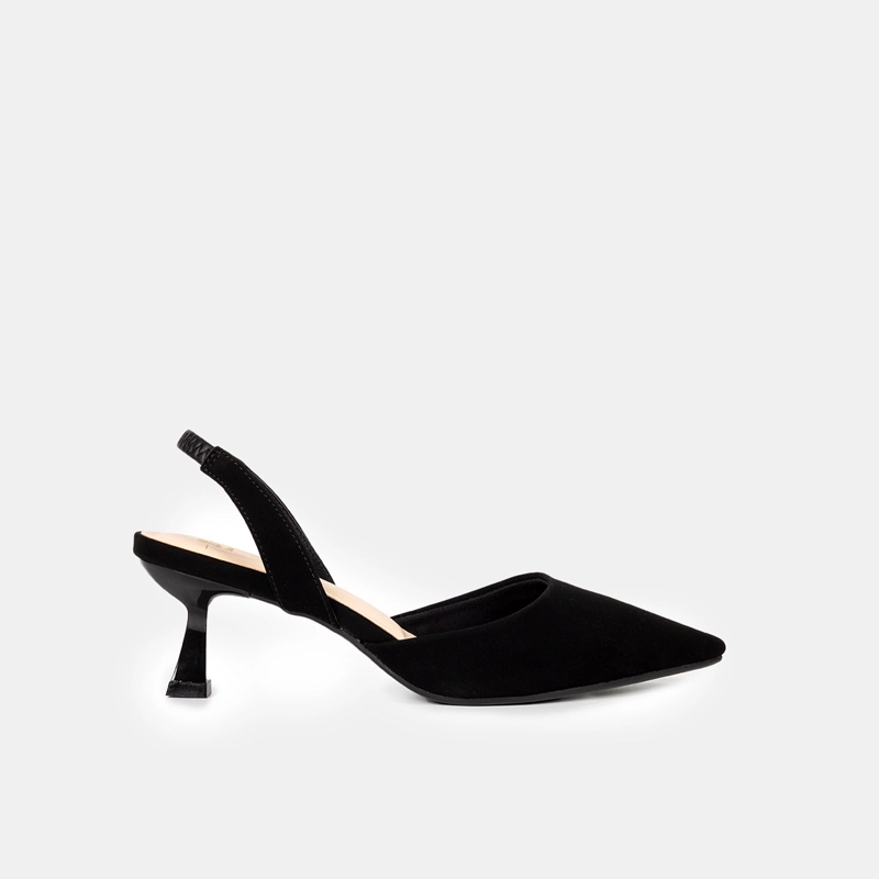 ZAPATOS DE VESTIR MUJER BATA NEGRO - 1