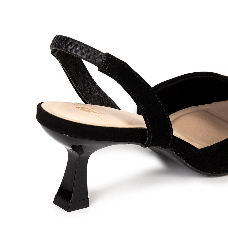 ZAPATOS DE VESTIR MUJER BATA NEGRO - 4