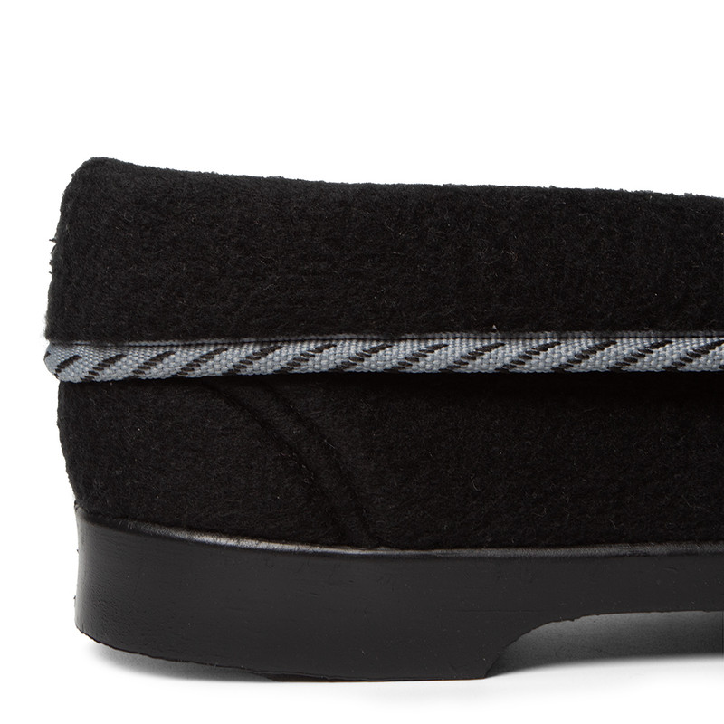 PANTUFLAS BABUCHAS PARA MUJER BATA NEGRO - 3
