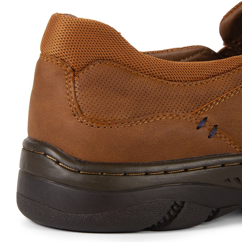 MOCASINES CASUALES PARA HOMBRE BATA COMFIT CAMEL - 4