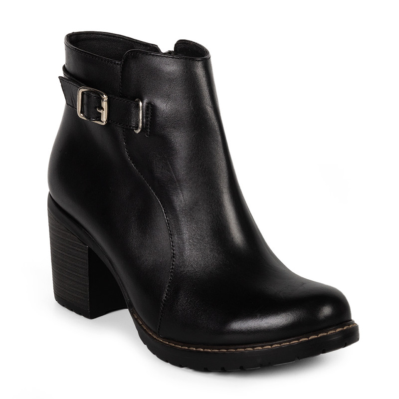 BOTINES MUJER BATA NEGRO CASUALES - 2