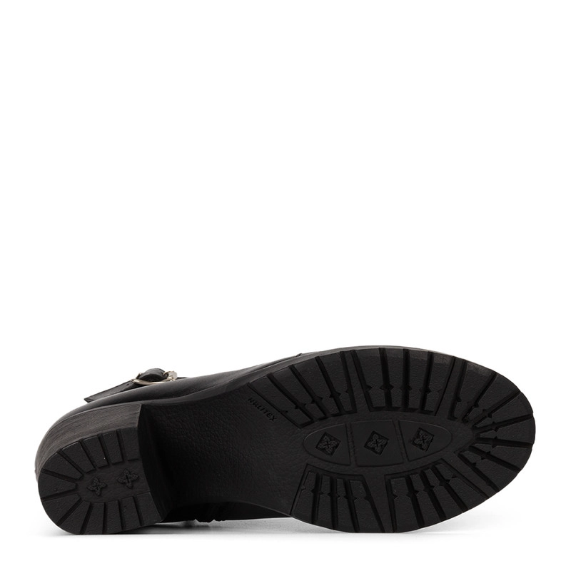 BOTINES MUJER BATA NEGRO CASUALES - 5