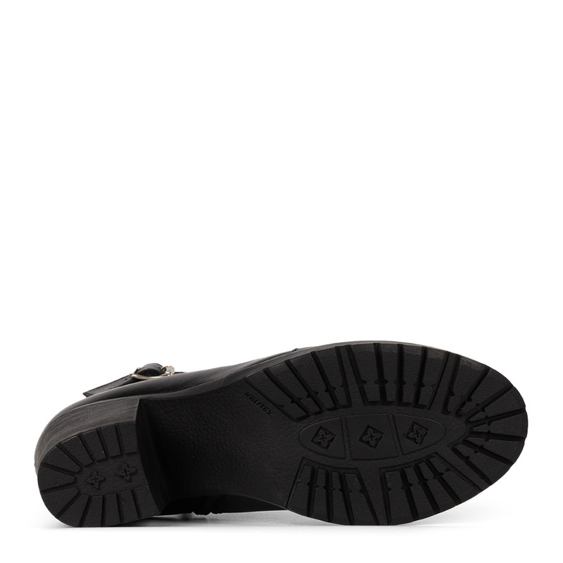 BOTINES MUJER BATA NEGRO CASUALES - 5