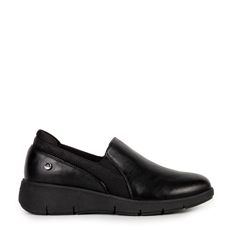 MOCASINES CASUALES PARA MUJER BATA COMFIT NEGRO - 1