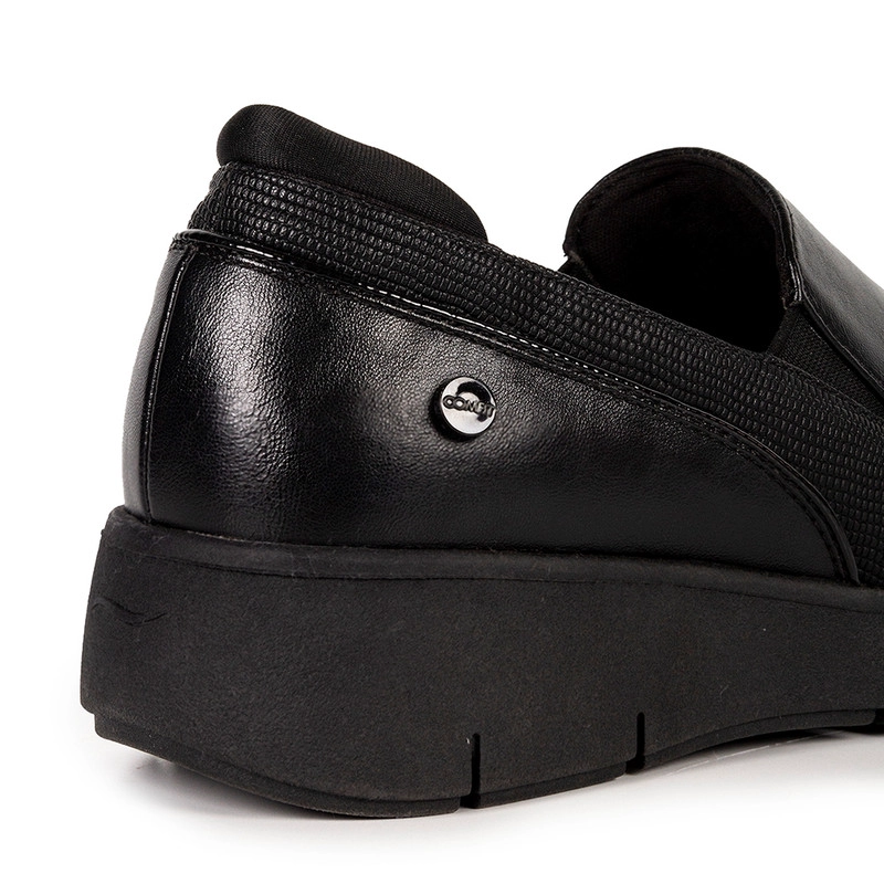 MOCASINES CASUALES PARA MUJER BATA COMFIT NEGRO - 4