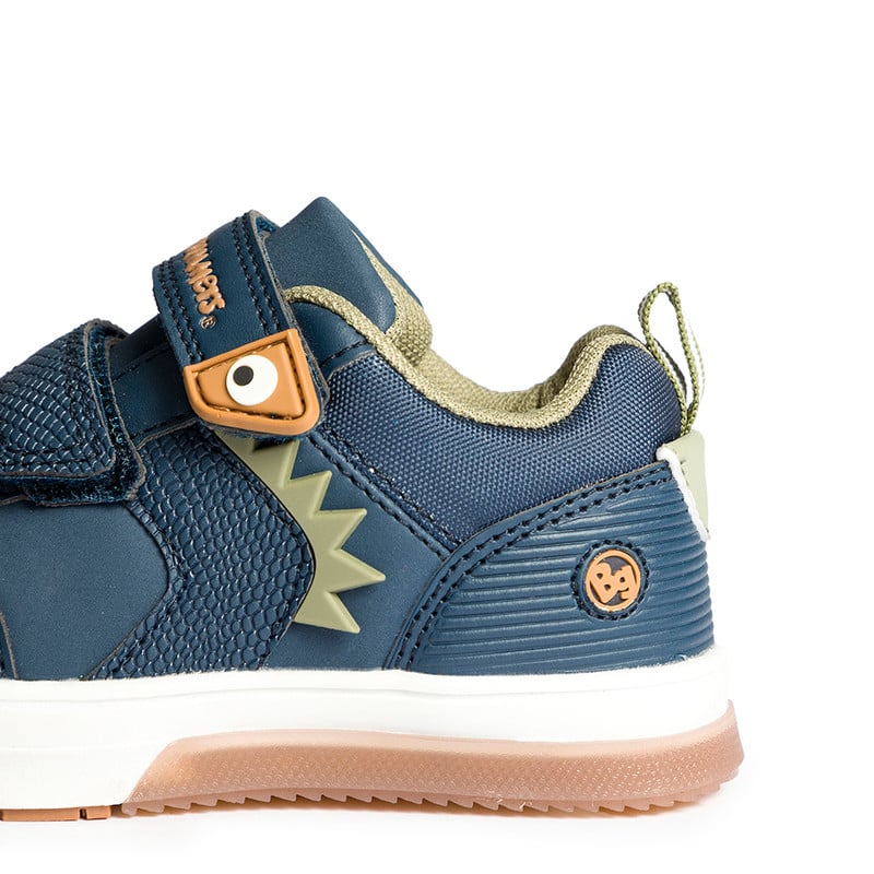 ZAPATILLAS CON LUCES PARA NIÑO BUBBLEGUMMERS AZUL MARINO - 2
