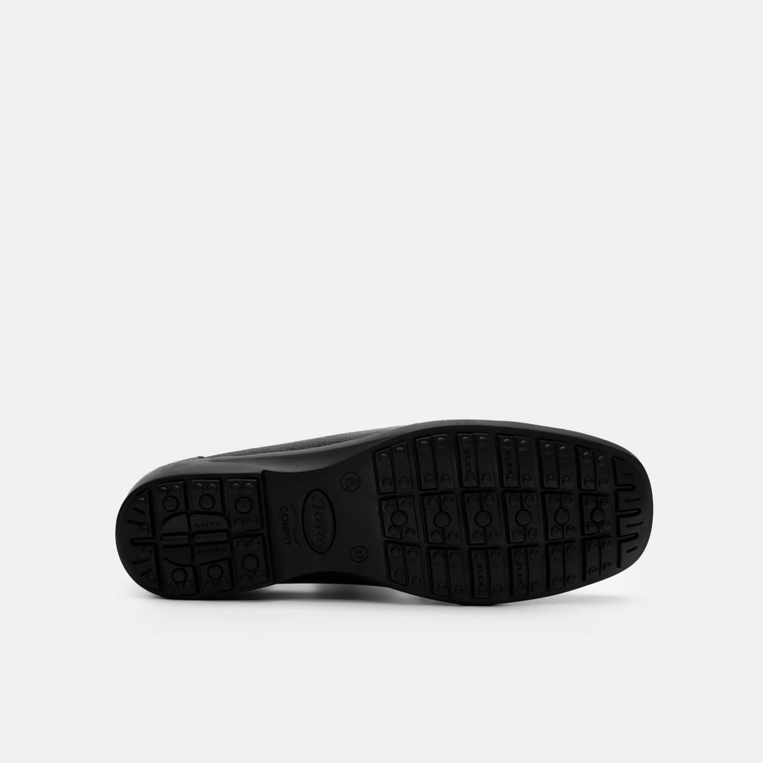 MOCASINES MUJER BATA CUERO NEGRO CASUALES COMFIT - 3