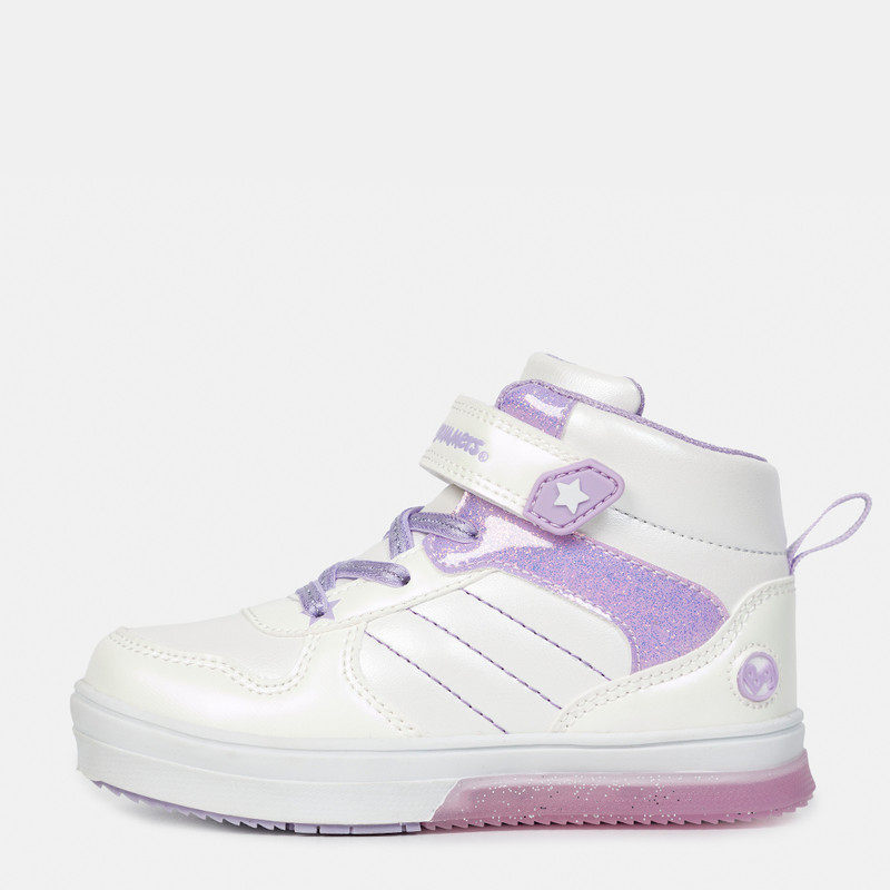 ZAPATILLAS NIÑA BUBBLEGUMMERS BLANCO CON LUCES KIDS - 2
