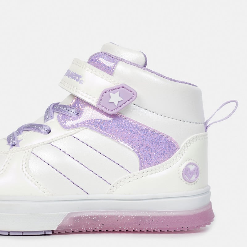 ZAPATILLAS NIÑA BUBBLEGUMMERS BLANCO CON LUCES KIDS - 4