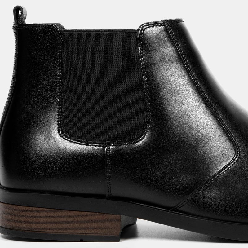 BOTINES HOMBRE BATA NEGRO CASUALES - 4