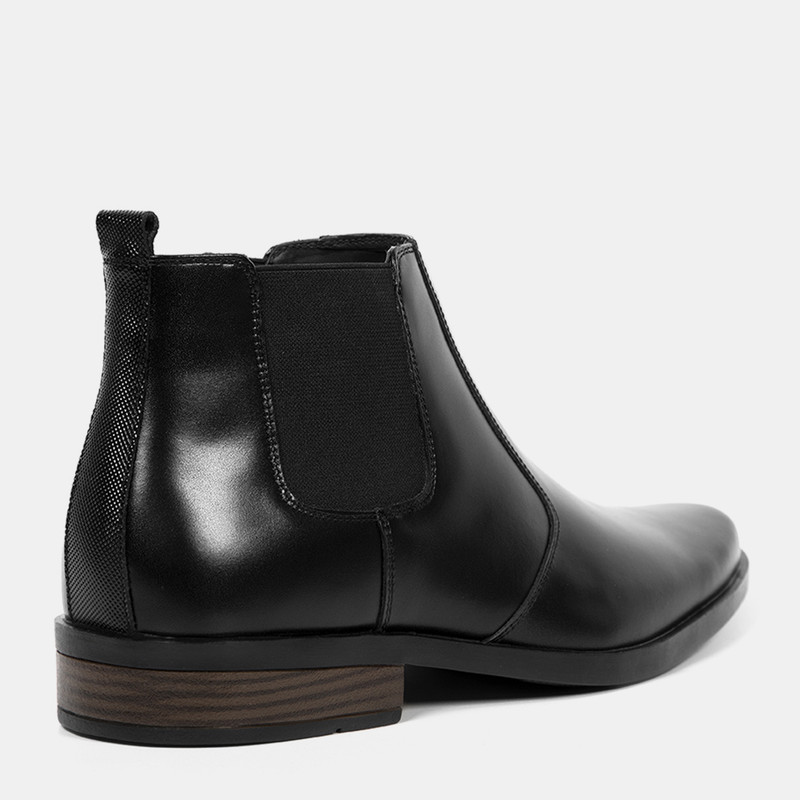 BOTINES HOMBRE BATA NEGRO CASUALES - 6