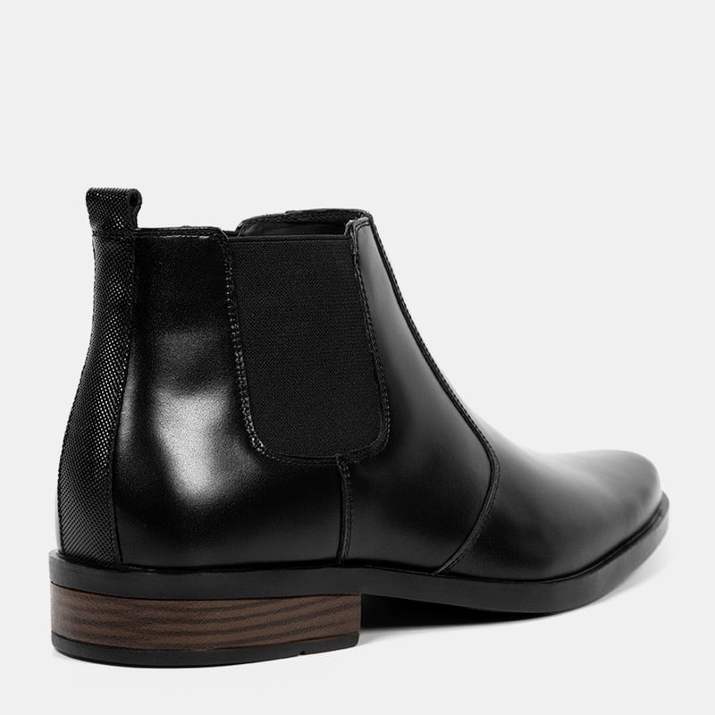 BOTINES HOMBRE BATA NEGRO CASUALES - 6