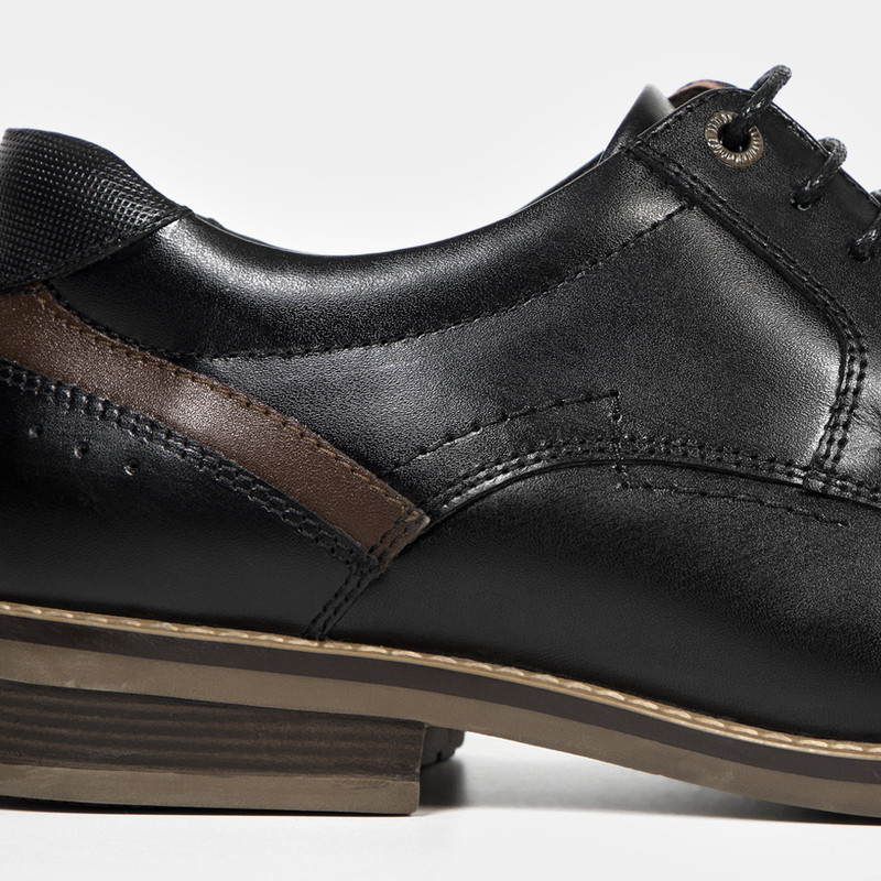 ZAPATOS CASUALES HOMBRE BATA NEGRO - 4