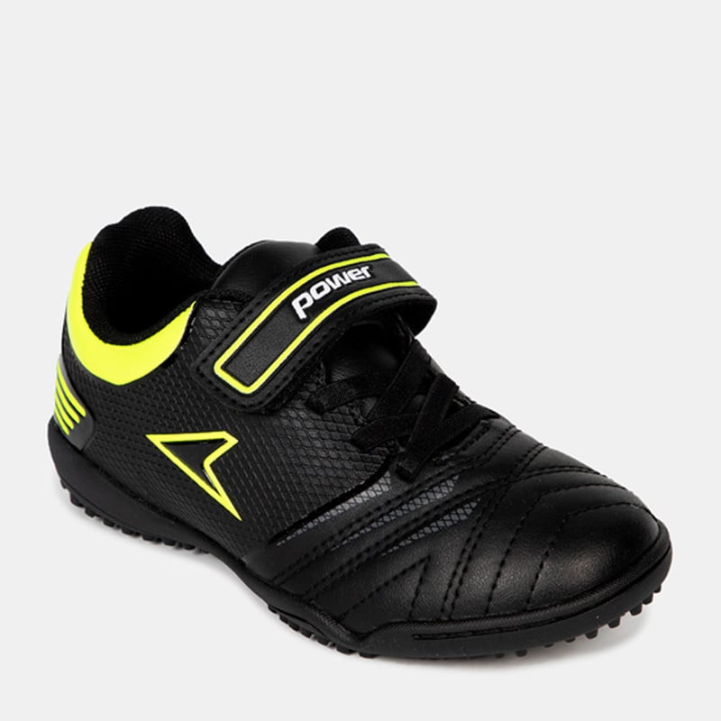 ZAPATILLAS DE FÚTBOL PARA KIDS POWER NEGRO - 5