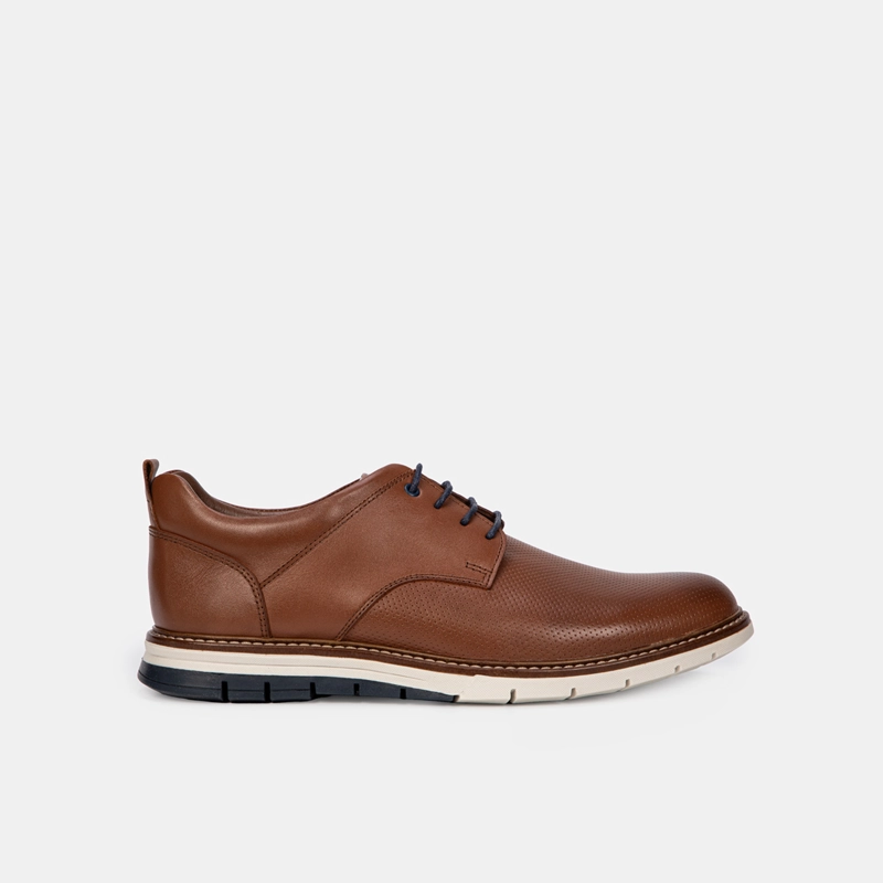 ZAPATOS CASUALES HOMBRE BATA MARRÓN - 1