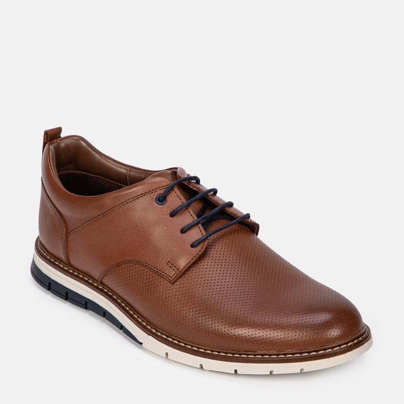 ZAPATOS CASUALES HOMBRE BATA MARRÓN - 2