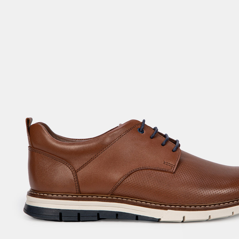 ZAPATOS CASUALES HOMBRE BATA MARRÓN - 5