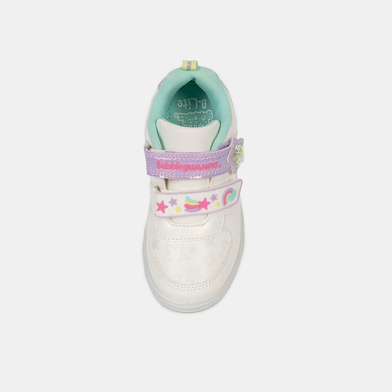 ZAPATILLAS NIÑA BUBBLEGUMMERS BLANCO CON LUCES - 4