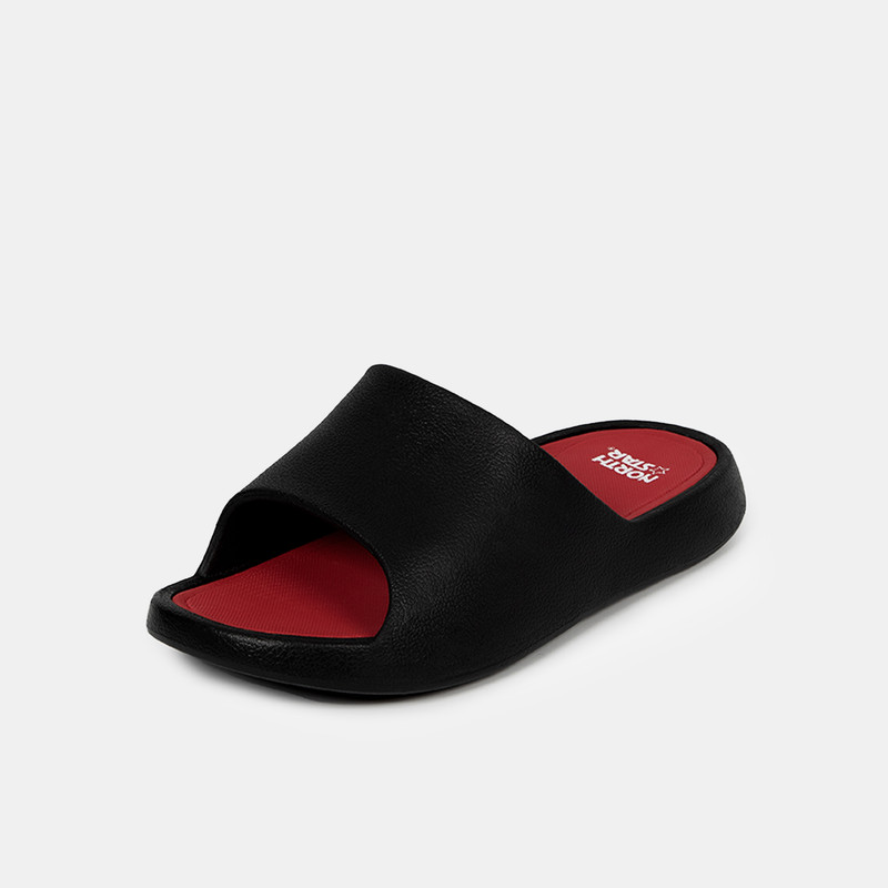 SANDALIAS SLIDER HOMBRE NORTH STAR NEGRO - 2