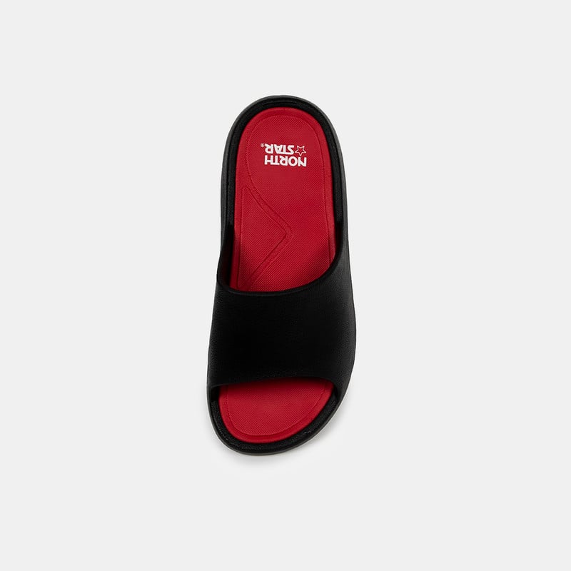 SANDALIAS SLIDER HOMBRE NORTH STAR NEGRO - 3