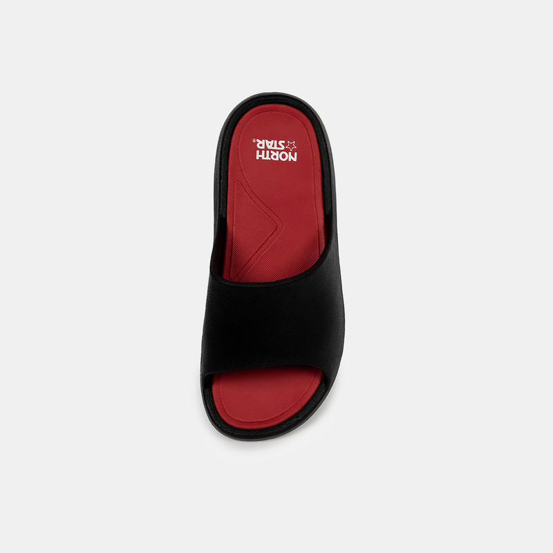 SANDALIAS SLIDER HOMBRE NORTH STAR NEGRO - 3