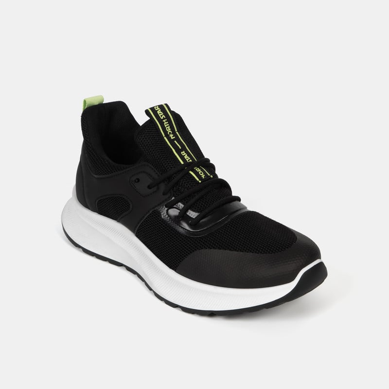 ZAPATILLAS DEPORTIVAS NIÑO NORTH STAR NEGRO - 2