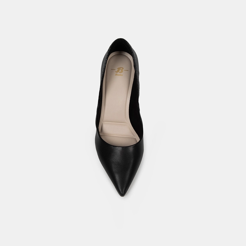 ZAPATOS DE VESTIR MUJER BATA NEGRO - 4