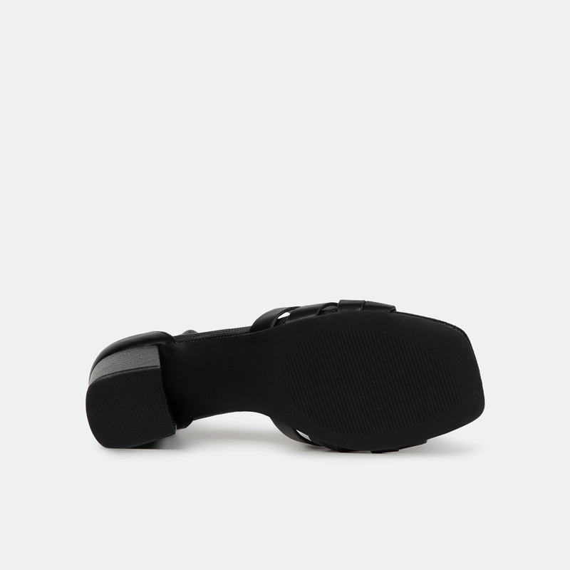 SANDALIAS MUJER BATA NEGRO CASUALES - 5