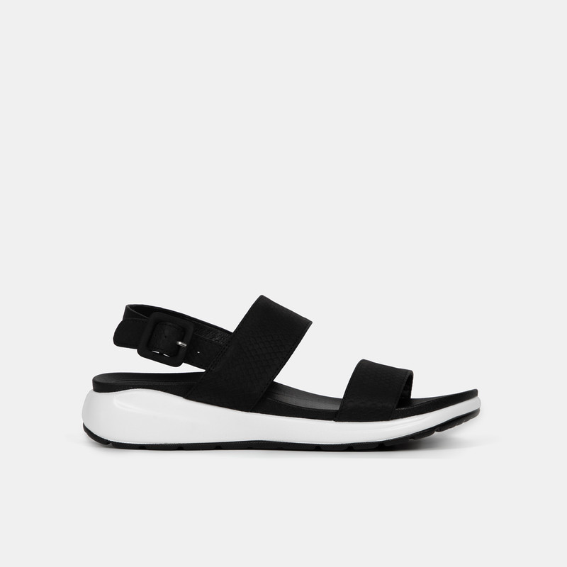 SANDALIAS MUJER BATA NEGRO CASUALES - 1