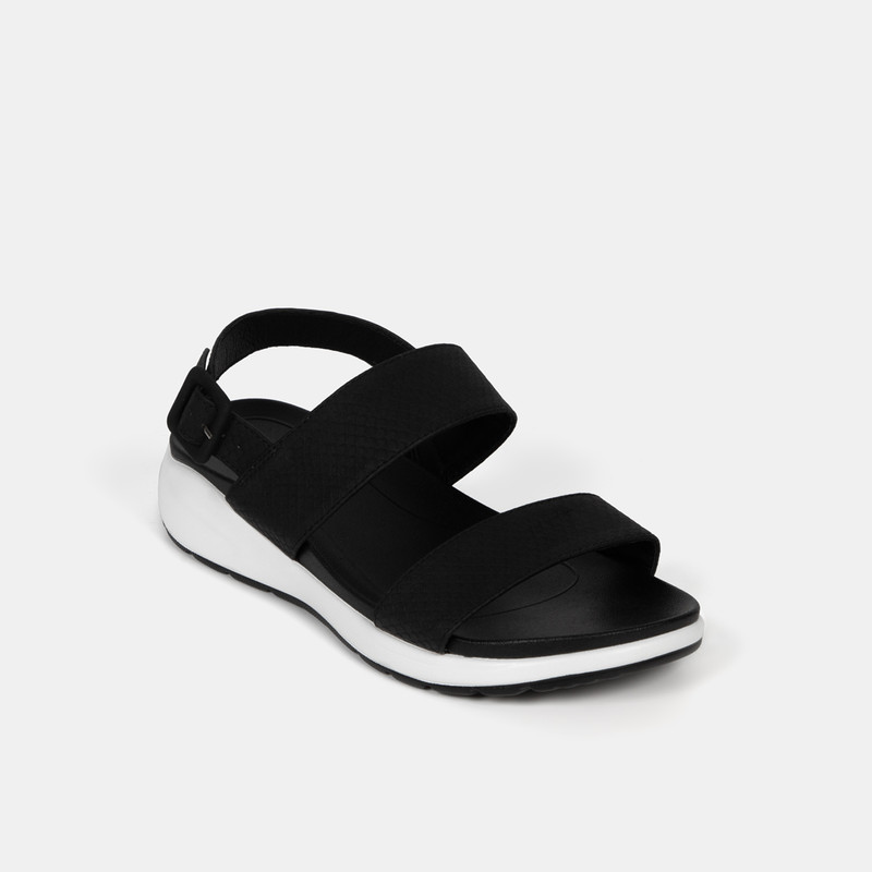 SANDALIAS MUJER BATA NEGRO CASUALES - 2