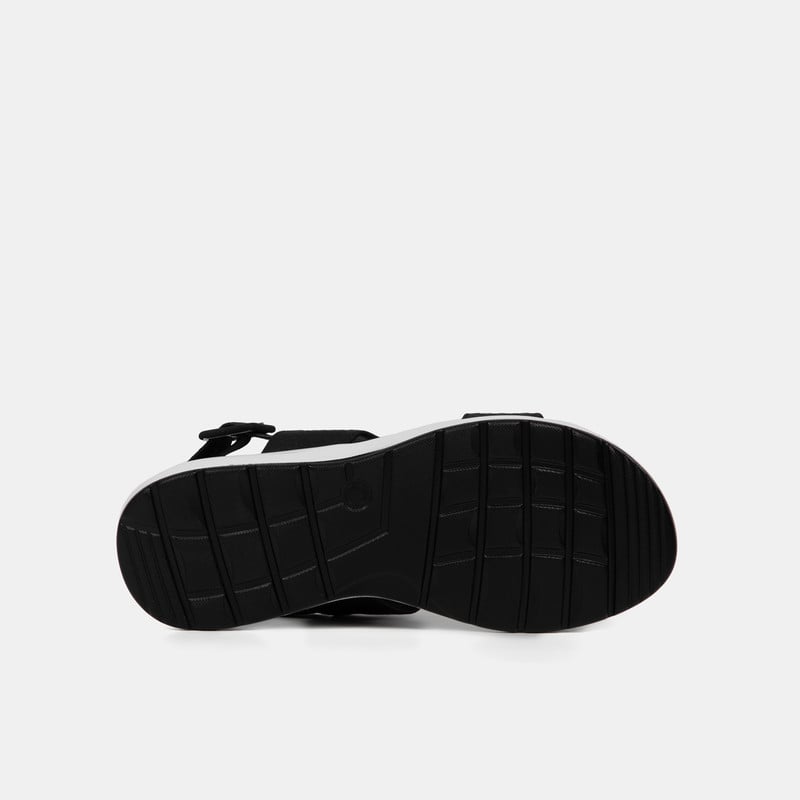 SANDALIAS MUJER BATA NEGRO CASUALES - 5