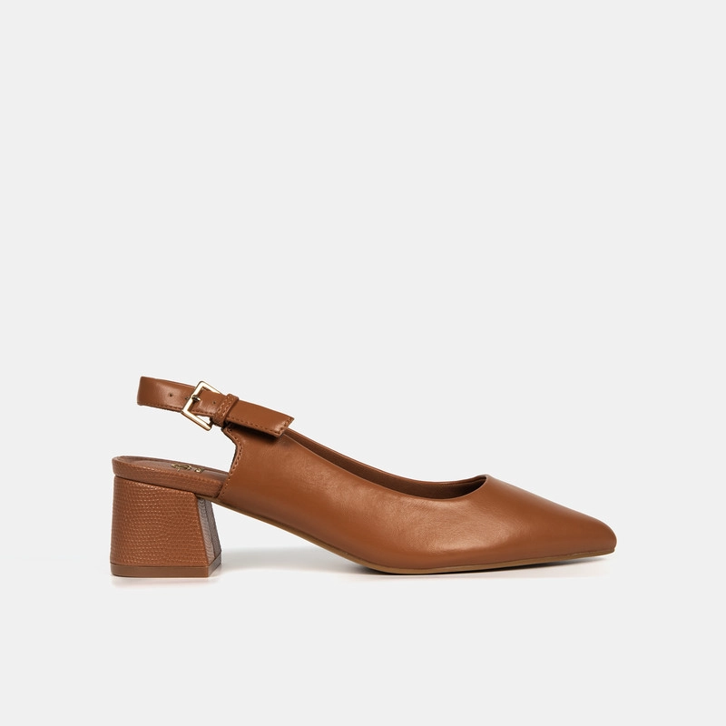 ZAPATOS DE VESTIR MUJER BATA MARRÓN - 1