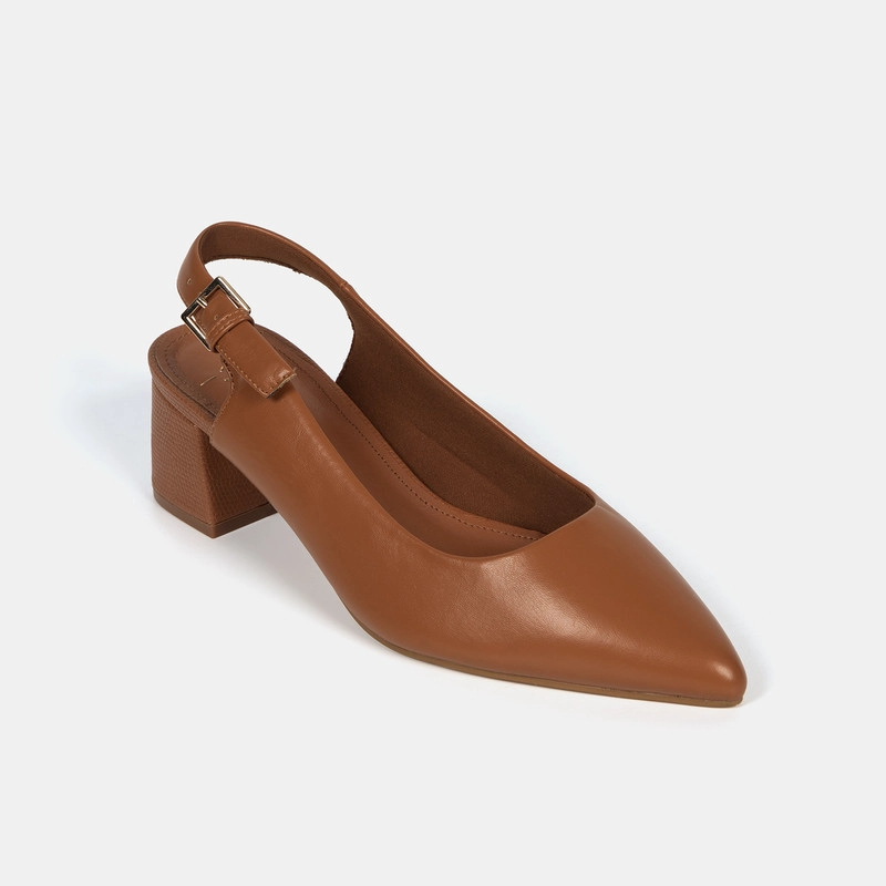ZAPATOS DE VESTIR MUJER BATA MARRÓN - 2