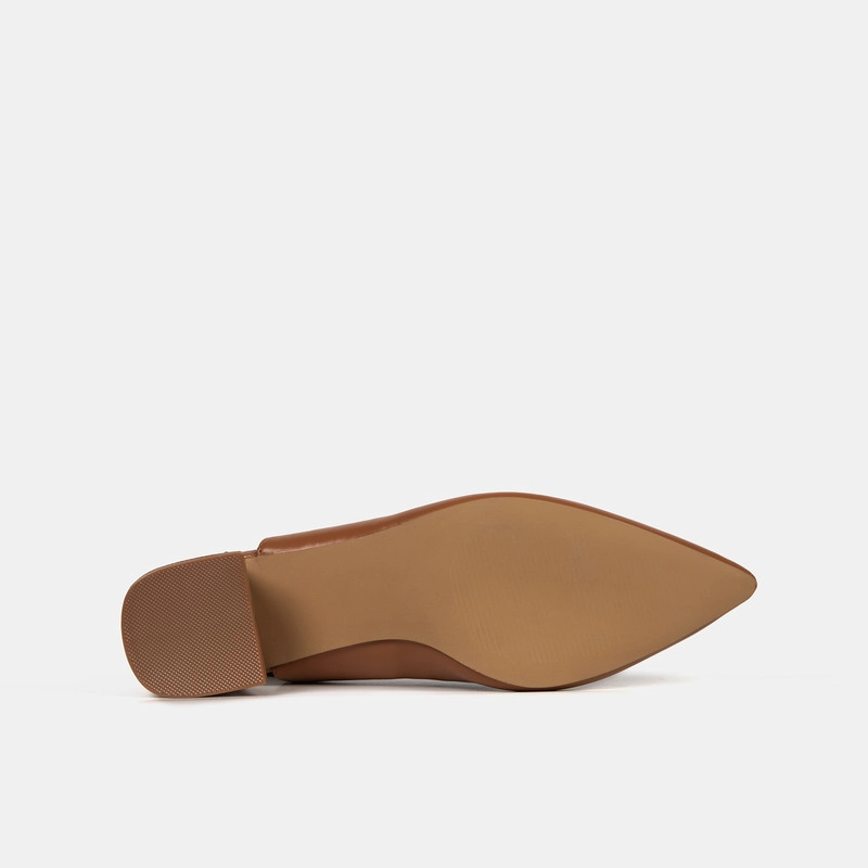ZAPATOS DE VESTIR MUJER BATA MARRÓN - 5