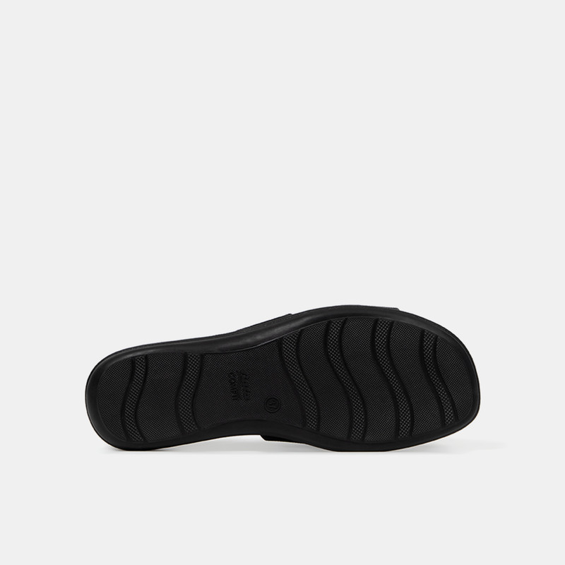 SANDALIAS MUJER BATA NEGRO CASUALES COMFIT - 5