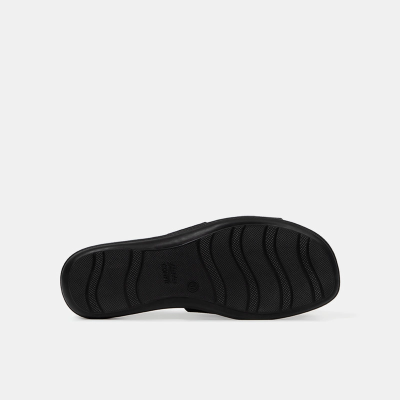SANDALIAS MUJER BATA NEGRO CASUALES COMFIT - 5