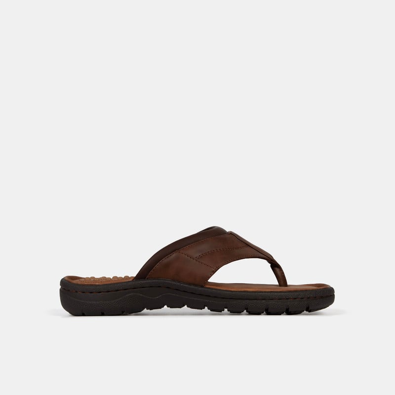 SANDALIAS HOMBRE BATA MARRÓN CASUALES COMFIT - 1