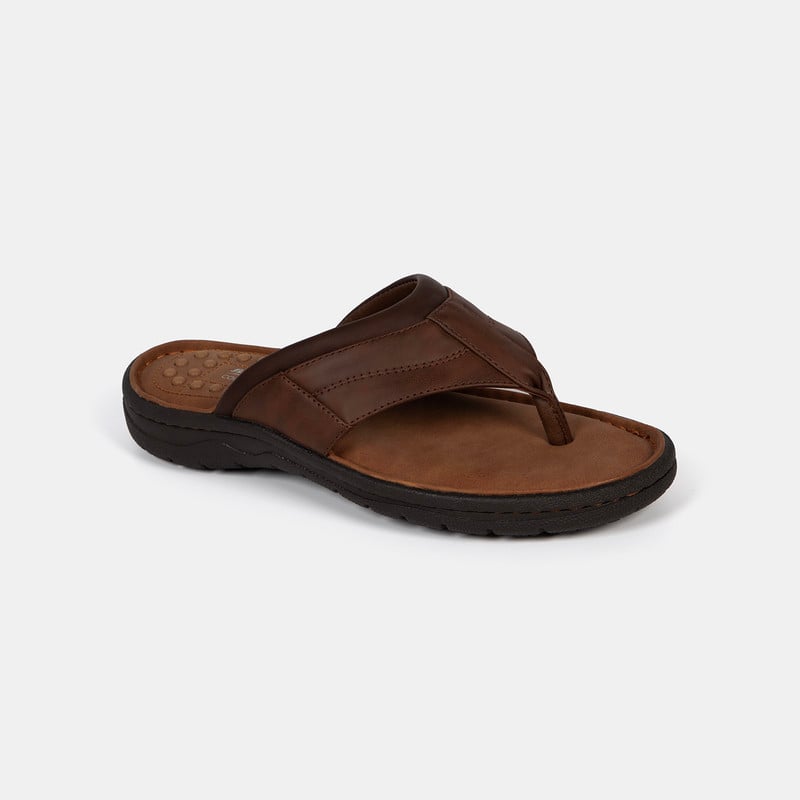SANDALIAS HOMBRE BATA MARRÓN CASUALES COMFIT - 2