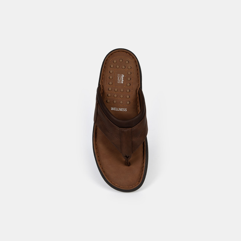 SANDALIAS HOMBRE BATA MARRÓN CASUALES COMFIT - 4