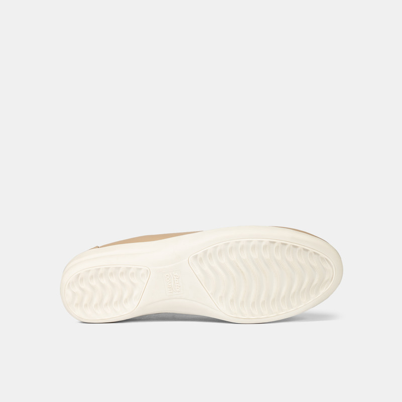 MOCASINES MUJER BATA BEIGE CASUALES COMFIT - 5